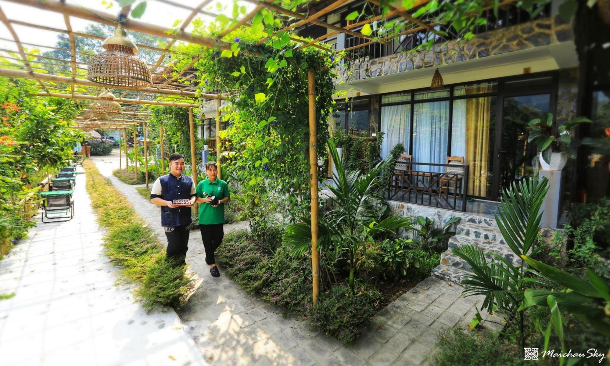 麦洲天空酒店 枚州县 外观 照片